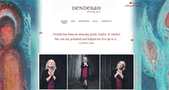 Desktop Screenshot of denderahhealingarts.com